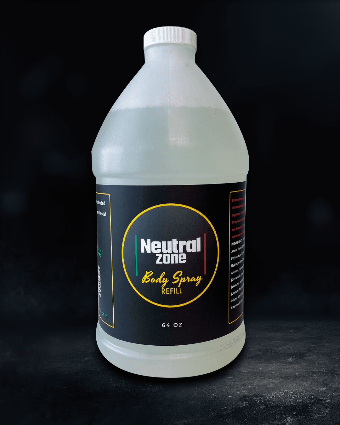Neutral Zone Clean Body & Gear Spray Refill – 32oz or 64oz